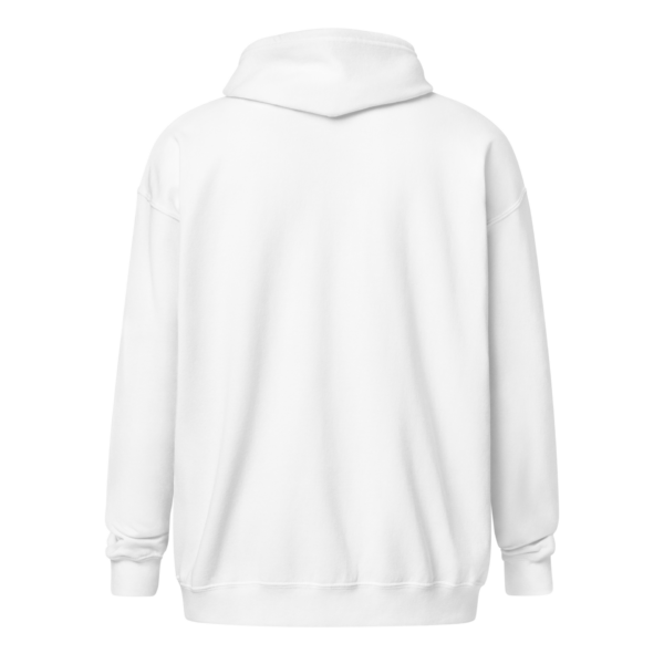 Heller Unisex Zip-Hoodie mit Front- & Backprint