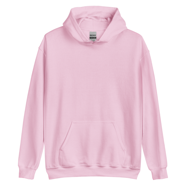 Heller Unisex-Kapuzenpullover mit Frontprint
