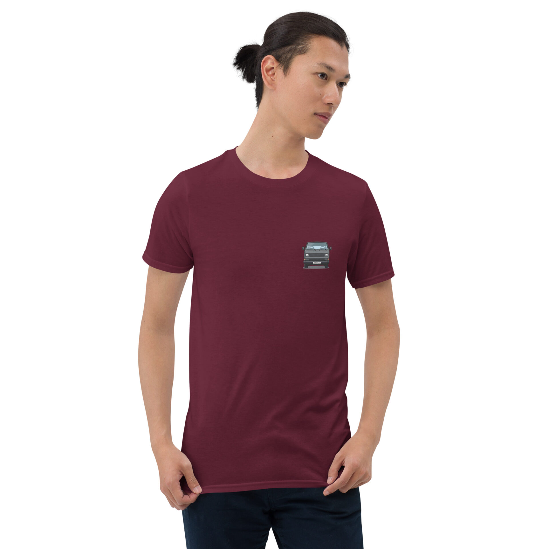 unisex-basic-softstyle-t-shirt-maroon-front-6a8ea1425484b
