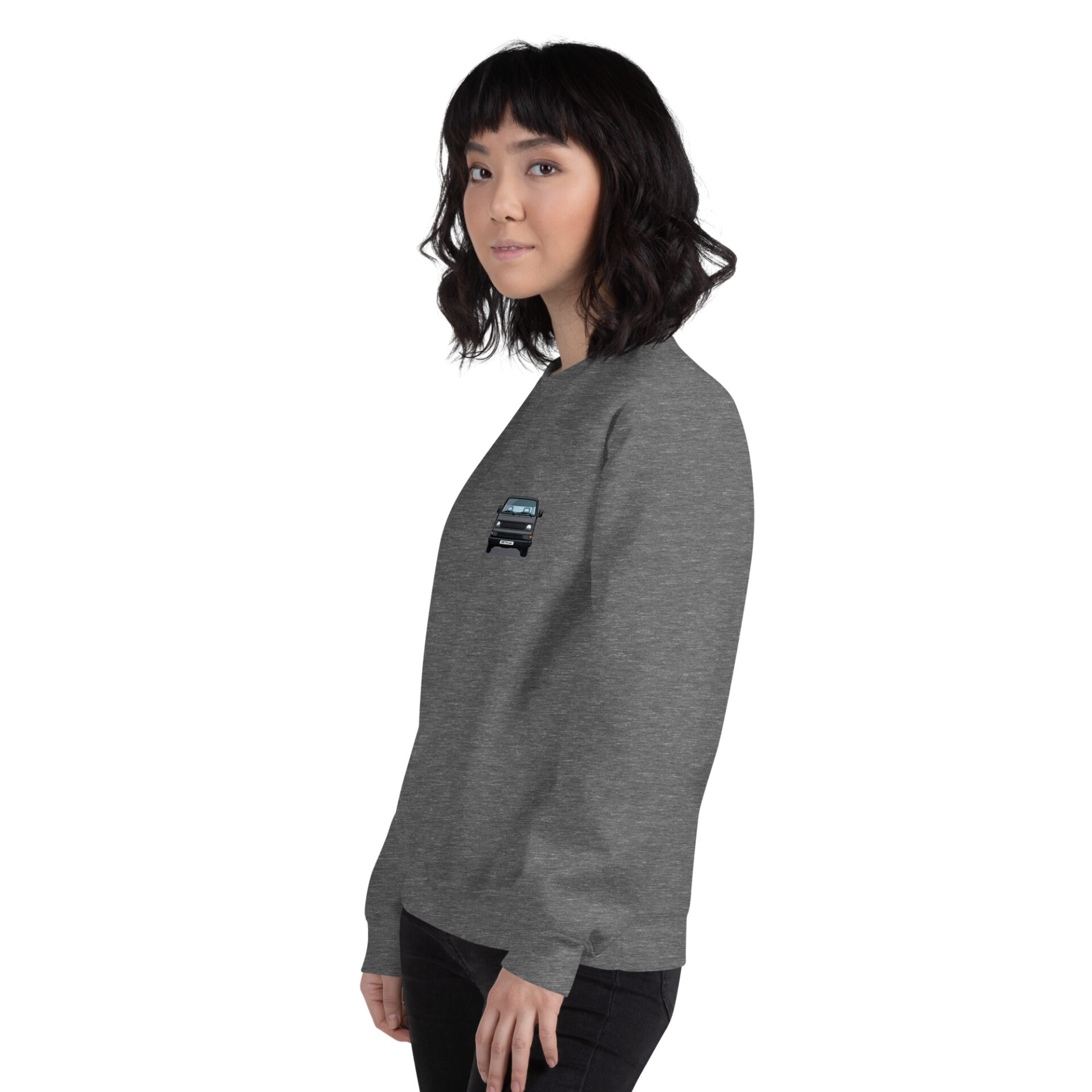 unisex-crew-neck-sweatshirt-graphite-heather-left-front-6a8ea8b36e2e2