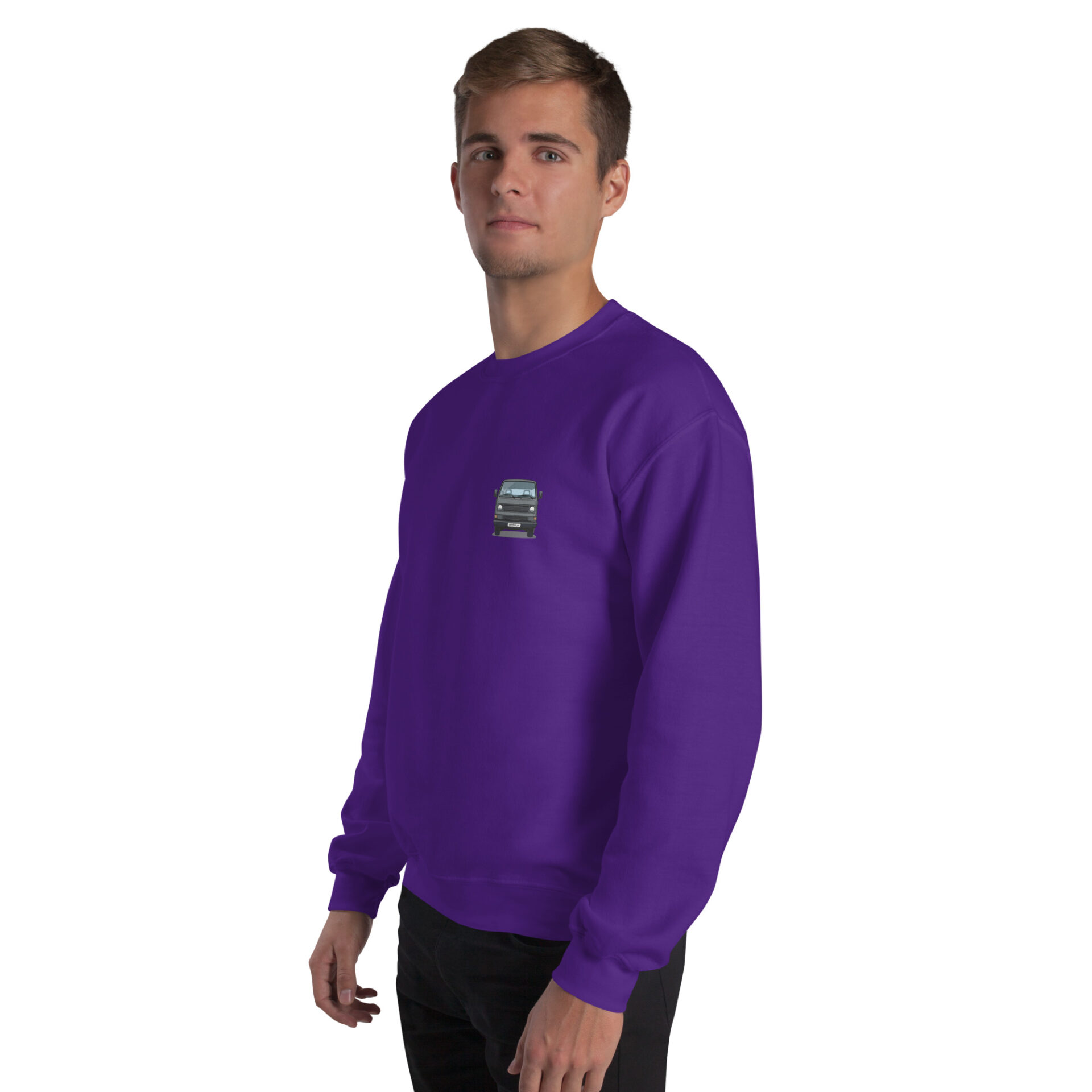 unisex-crew-neck-sweatshirt-purple-left-front-6a8ea8b36d702