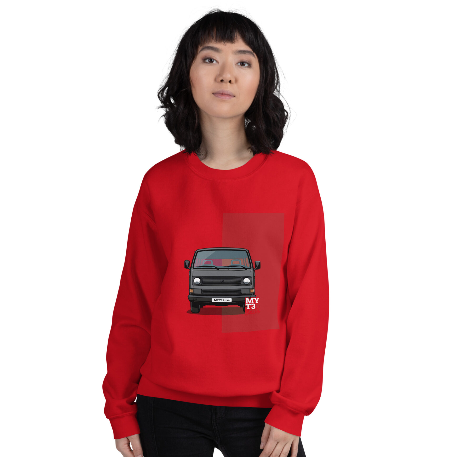 unisex-crew-neck-sweatshirt-red-front-6a8ea928007a7